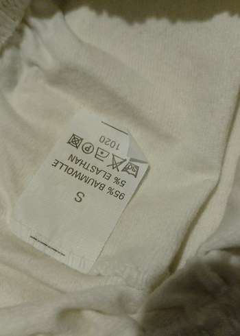 Beyaz Rahat Kesim Kız Tayt - Görsel 6