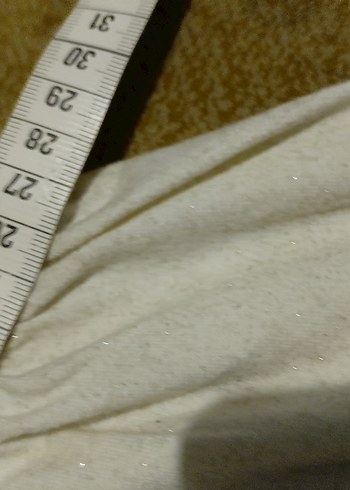 Beyaz Rahat Kesim Kız Tayt - Görsel 5