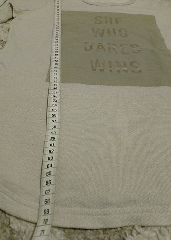 Kız Çocuk Bej Uzun Kollu Baskılı Keten Tişört - Görsel 9