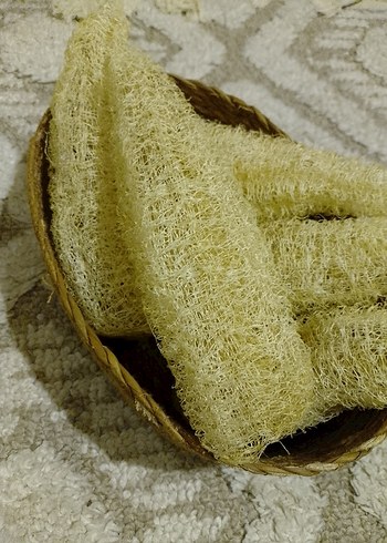 Bej Banyo Lif Süngeri organik kabak lifi adet fiyatı 55tl - Görsel 2