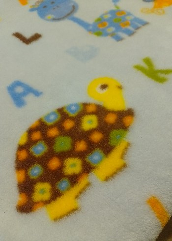 Bebek Pamuklu Baskılı Çocuk Battaniyesi yorgan yorgan kılıfı - Görsel 2