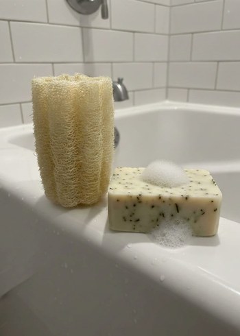 Beyaz Banyo Süngeri adet fiyatı 85tl - Görsel 2