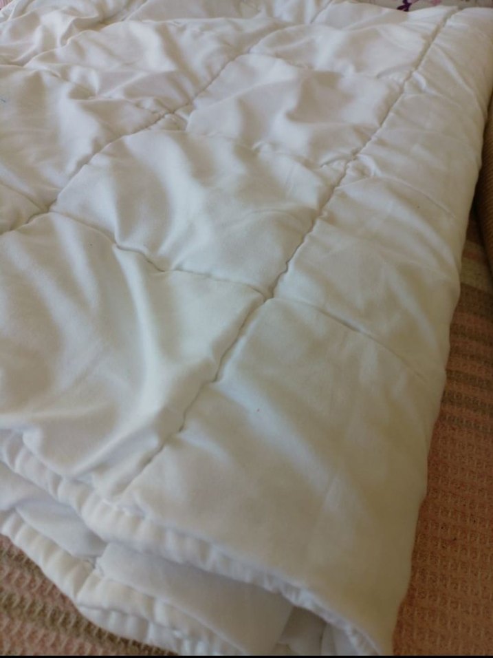 Beyaz Bebek yorganı - Görsel 2