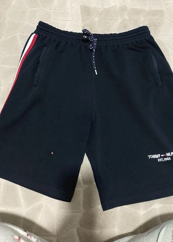 Tommy Hilfiger Tommy Siyah Rahat Kesim Spor Sort