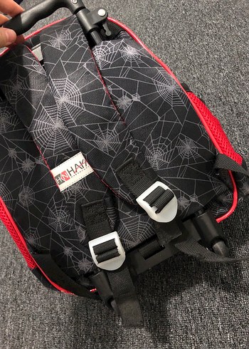 Kırmızı Örümcek Adam Desenli Çocuk Sırt Çantası - Görsel 6