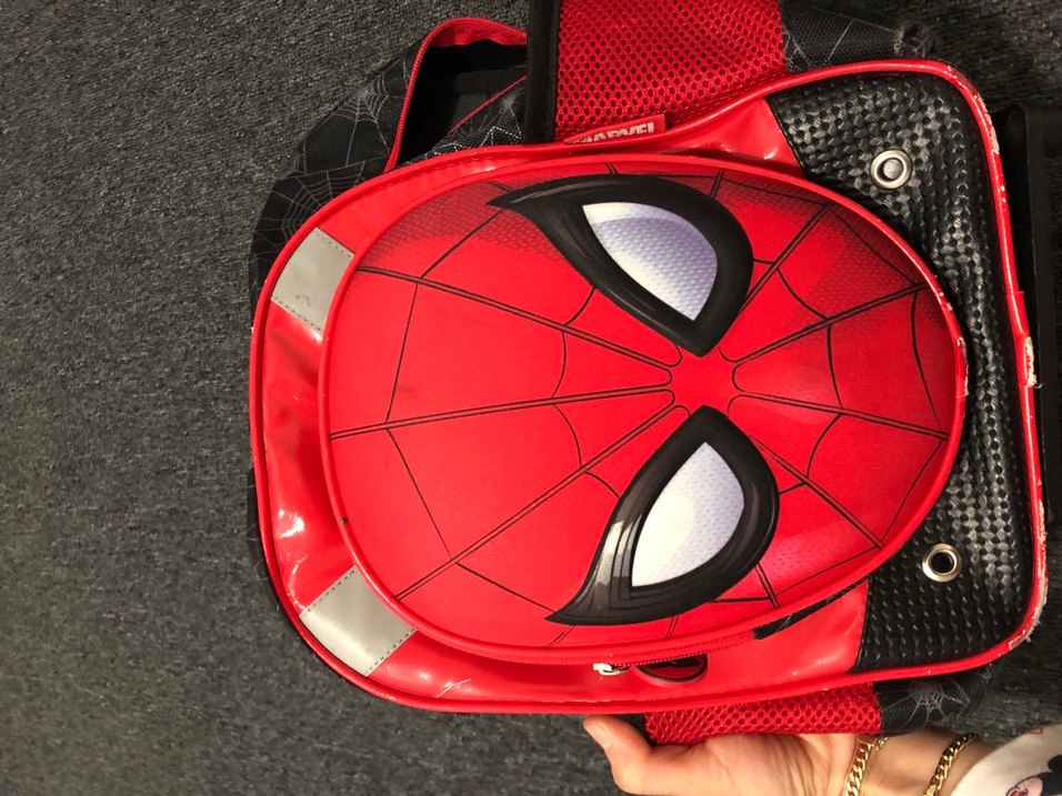 Kırmızı Örümcek Adam Desenli Çocuk Sırt Çantası - Görsel 4