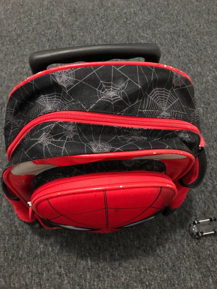Kırmızı Örümcek Adam Desenli Çocuk Sırt Çantası - Görsel 2