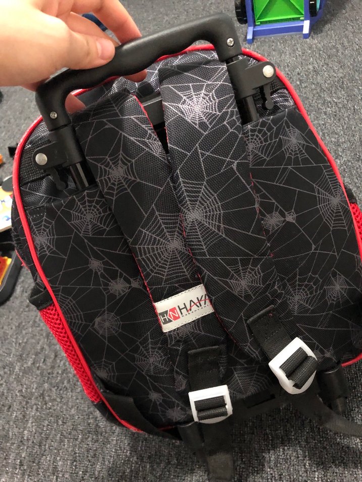 Kırmızı Örümcek Adam Desenli Çocuk Sırt Çantası - Görsel 5