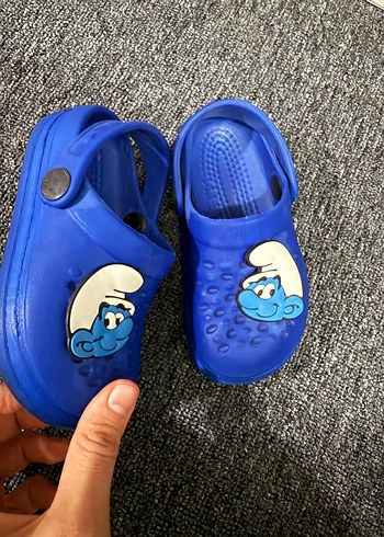 Mavi Erkek Çocuk Kaydırmaz Terlik
