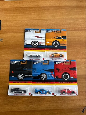 Hotwheels Silver Porsche serisi nadir ürünlerdir