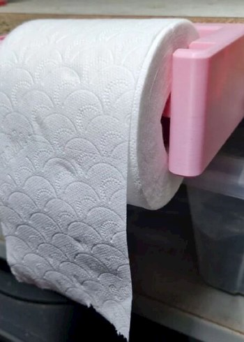 Plastik tuvalet kâğıdı tutucusu - Görsel 2