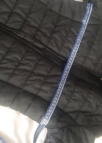 Diğer Siyah Fermuarlı Kadın Kışlık Mont