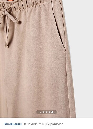 Stradivarius Stradivarius uzun dökümlu pantolon