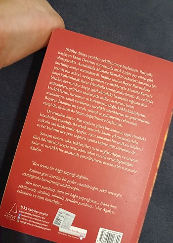 Beden Renk Agafya - Ertuğrul Aksun Roman