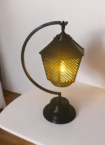 Dekor Lamba Mini Sokak Çay Işığı Feneri 