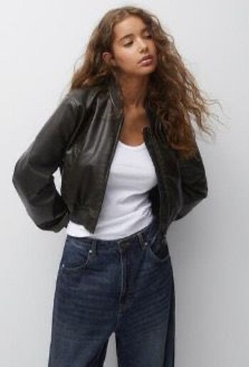 Pull&Bear Deri Ceket