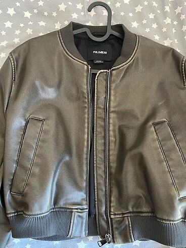s Beden siyah Renk Pull&Bear Deri Ceket