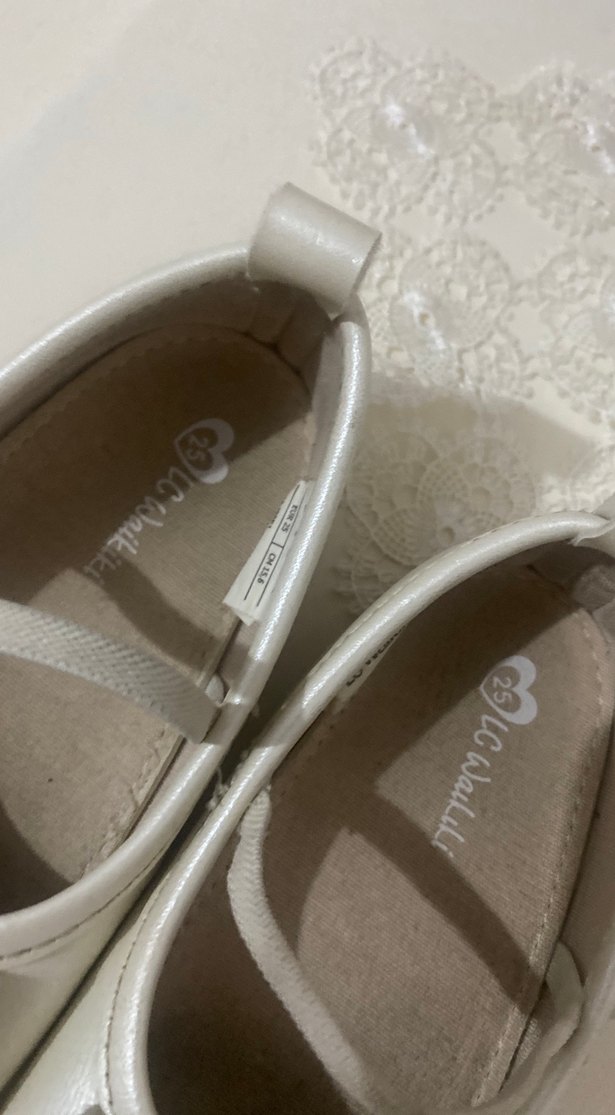 Kız Çocuk Beyaz Tokalı Babet - Görsel 3