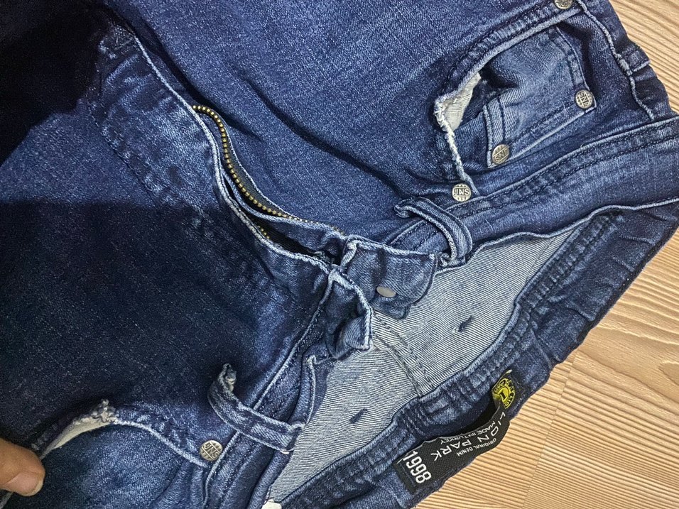 Mavi Erkek Denim Pantolon - Görsel 2