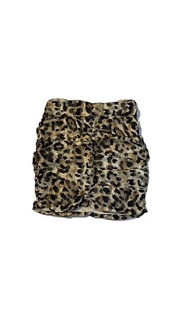 leopar mini etek