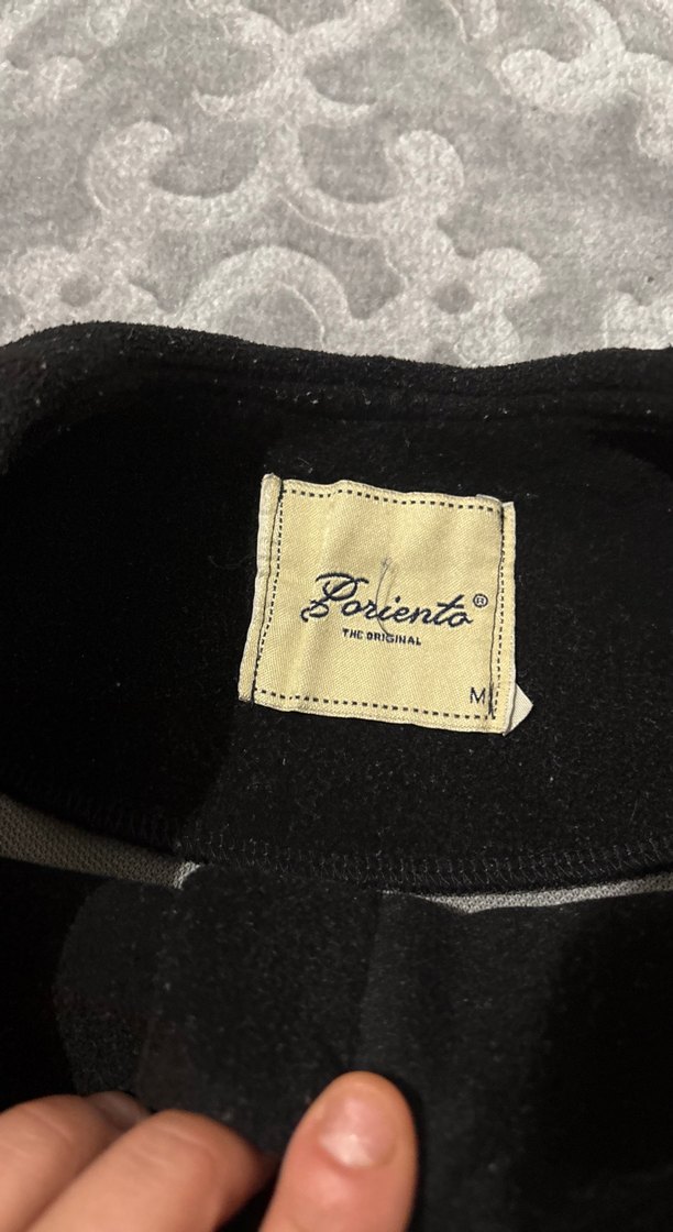 Düğmeli Siyah Hamile Midi Kaban - Görsel 3