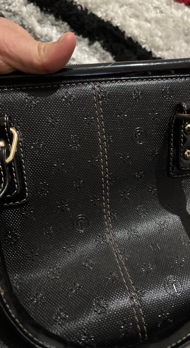 Klasik Siyah Deri Kadın Çanta - Görsel 4