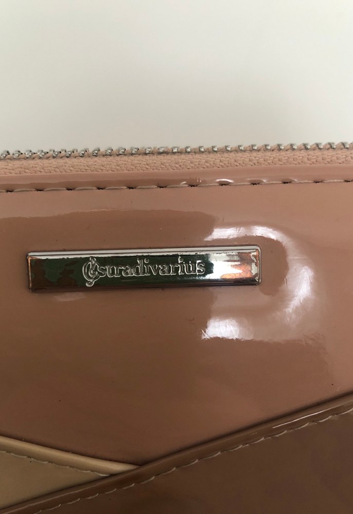 Parlak Kahverengi Kadın Deri Cüzdan - Görsel 4