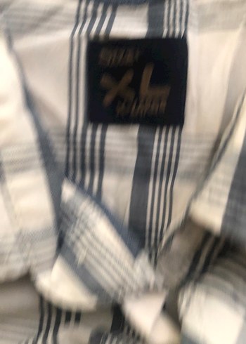 Gri Ekose Desenli Erkek Uzun Kollu Gömlek - Görsel 3