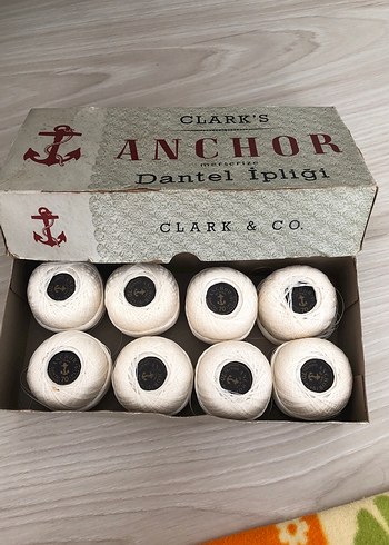 Clark's Anchor Vintage Dantel İpliği Seti