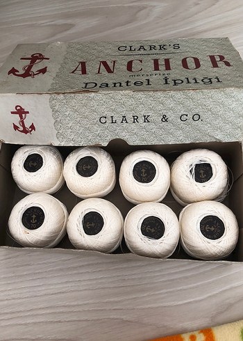  Beden Clark's Anchor Vintage Dantel İpliği Seti