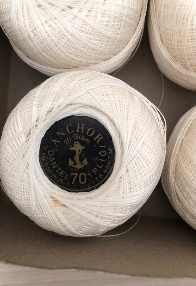 Clark's Anchor Vintage Dantel İpliği Seti - Görsel 2