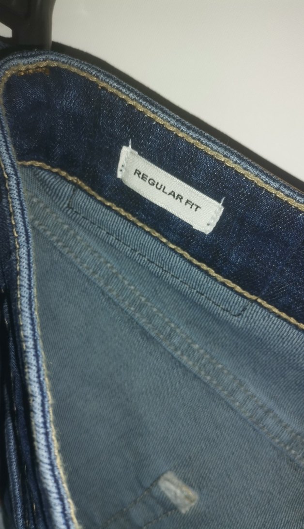 Lacivert Regular Fit Erkek Kot Pantolon - Görsel 2