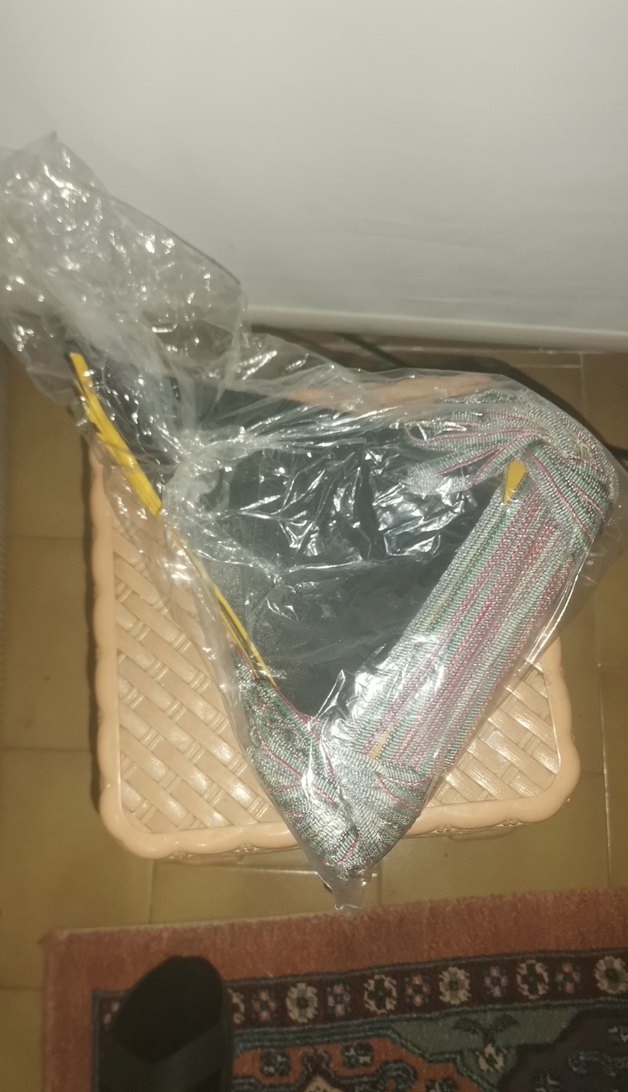 Sarı siyah  Üçgen Parti Süsü 3 paket - Görsel 2