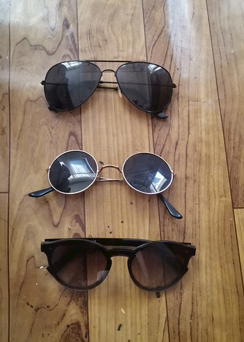 Minimalist Kadın Gözlük Seti, Kahverengi ve Gri