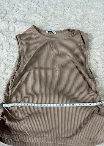 Bej Kolsuz Kadın Triko Süveter - Görsel 3