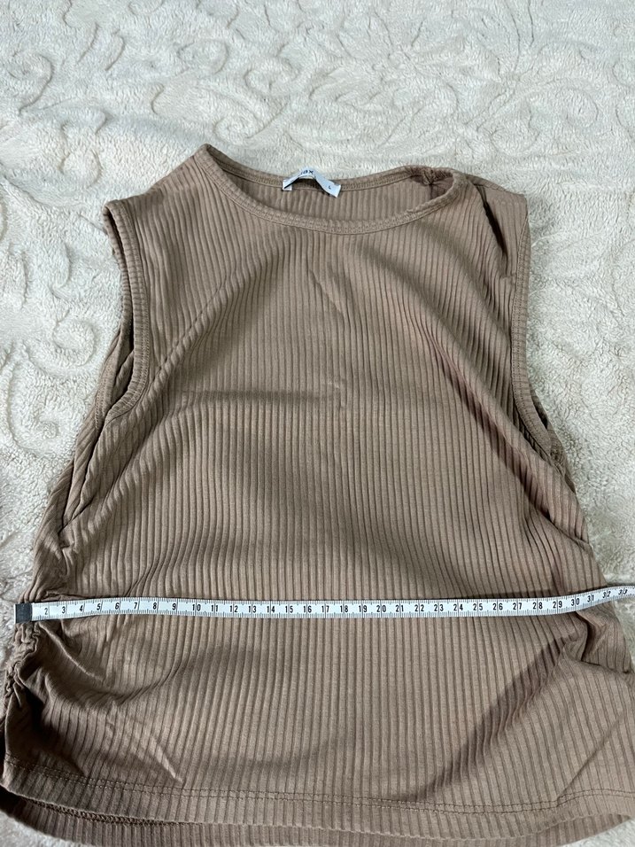 Bej Kolsuz Kadın Triko Süveter - Görsel 3