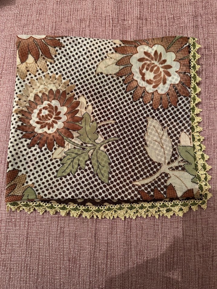 Tığ oyalı yazma - Görsel 3