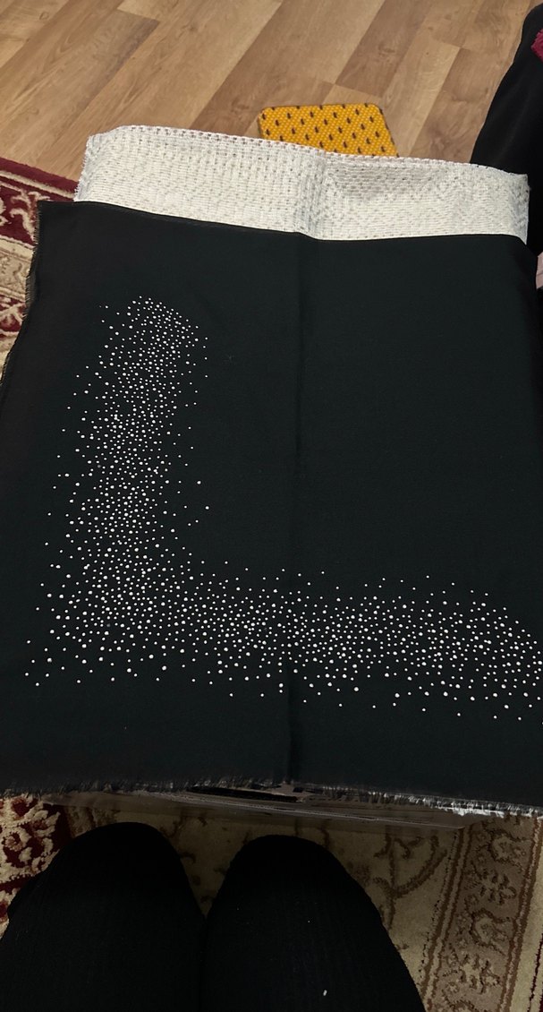 Nakışlı Siyah Mini Kadın İç Çamaşırı - Görsel 2