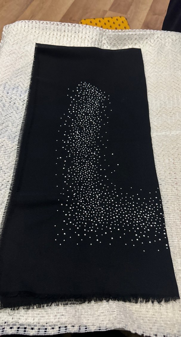 Nakışlı Siyah Mini Kadın İç Çamaşırı - Görsel 3