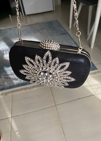 Siyah özel gün çantası - Görsel 3