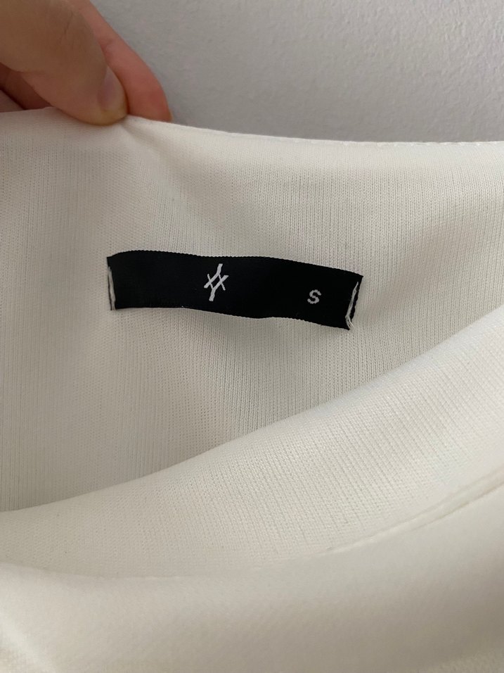 Beyaz Straplez Elbise - Görsel 3