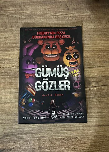 Gümüş gözler çizgi roman kitap