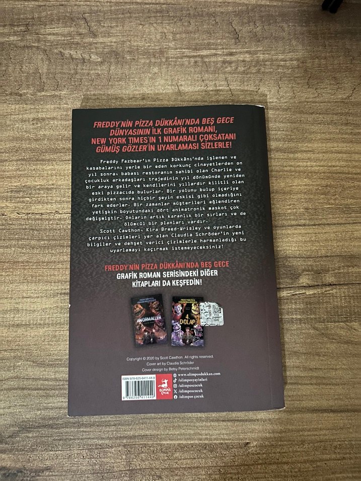 Gümüş gözler çizgi roman kitap - Görsel 2