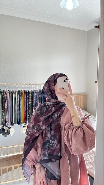 Pamuk Soft şal rose