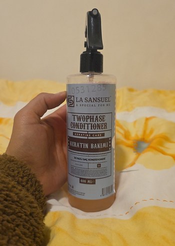 La Sansuel Keratin Bakımlı İki Fazlı Saç Kremi 400ml - Görsel 3