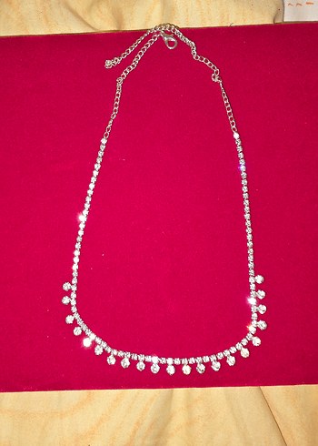 PUzun Payetli Kadın Kolye - Görsel 2