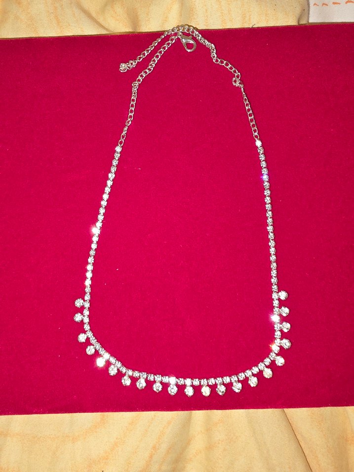 PUzun Payetli Kadın Kolye - Görsel 2