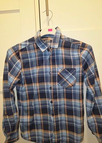 Erkek Çocuk Uzun Kollu Düğmeli Gömlek - Görsel 2