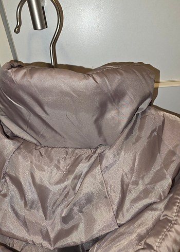 Bej Kadın Midi Kışlık Mont - Görsel 3