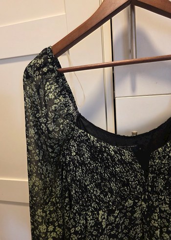 şifon kollu elbise bsl marka - Görsel 7